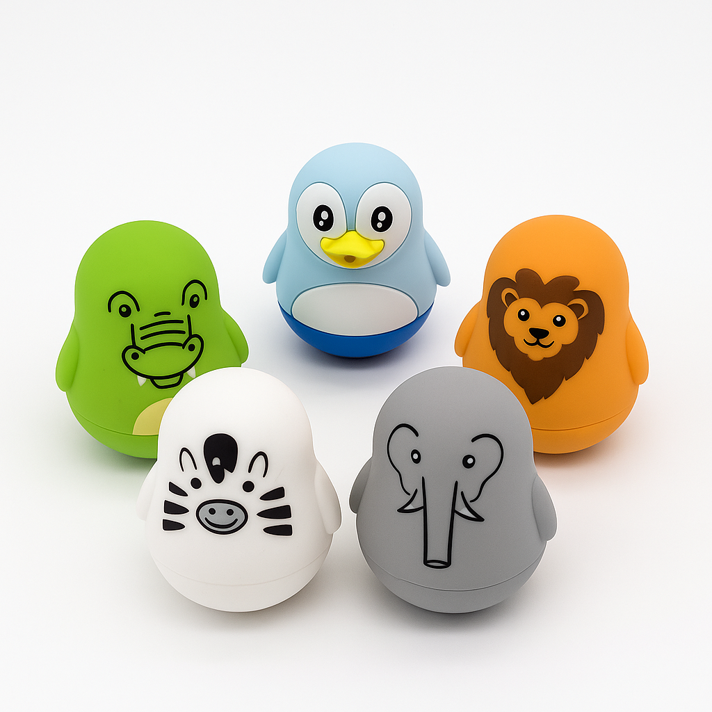 TensCare Zoo Friends – набор из 5 цифровых термометров-игрушек для купания