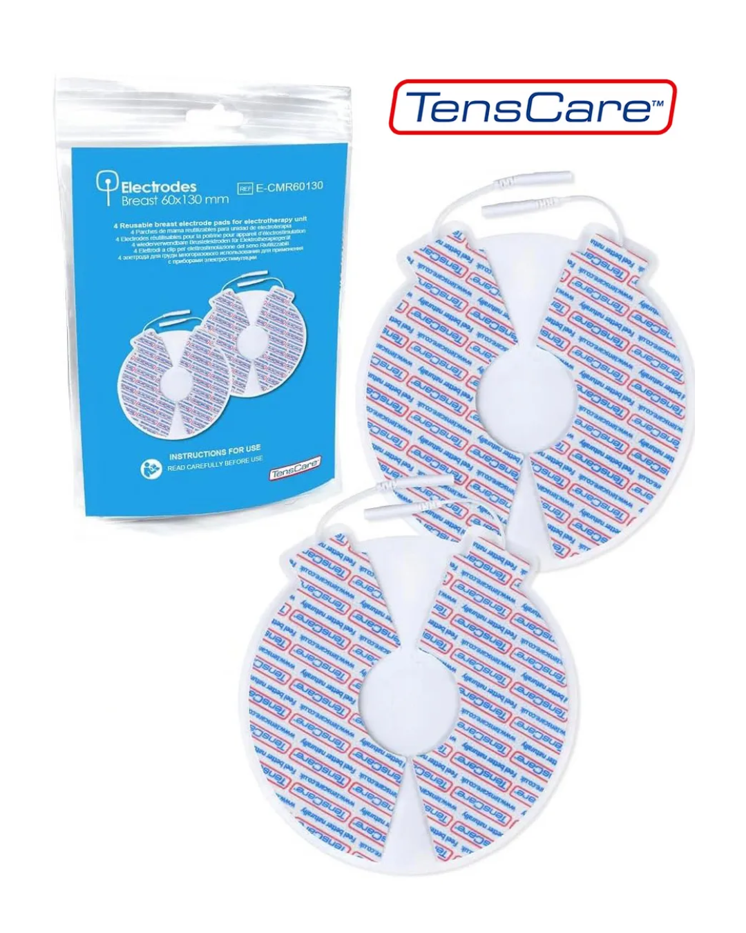 Накладки-электроды на грудь, 2 пары